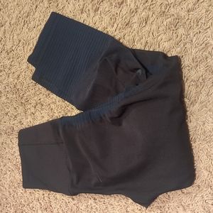 SALE! Nike DRI-FIT Workout Leggings Small Black & Navy Cross Fit Weightlifting